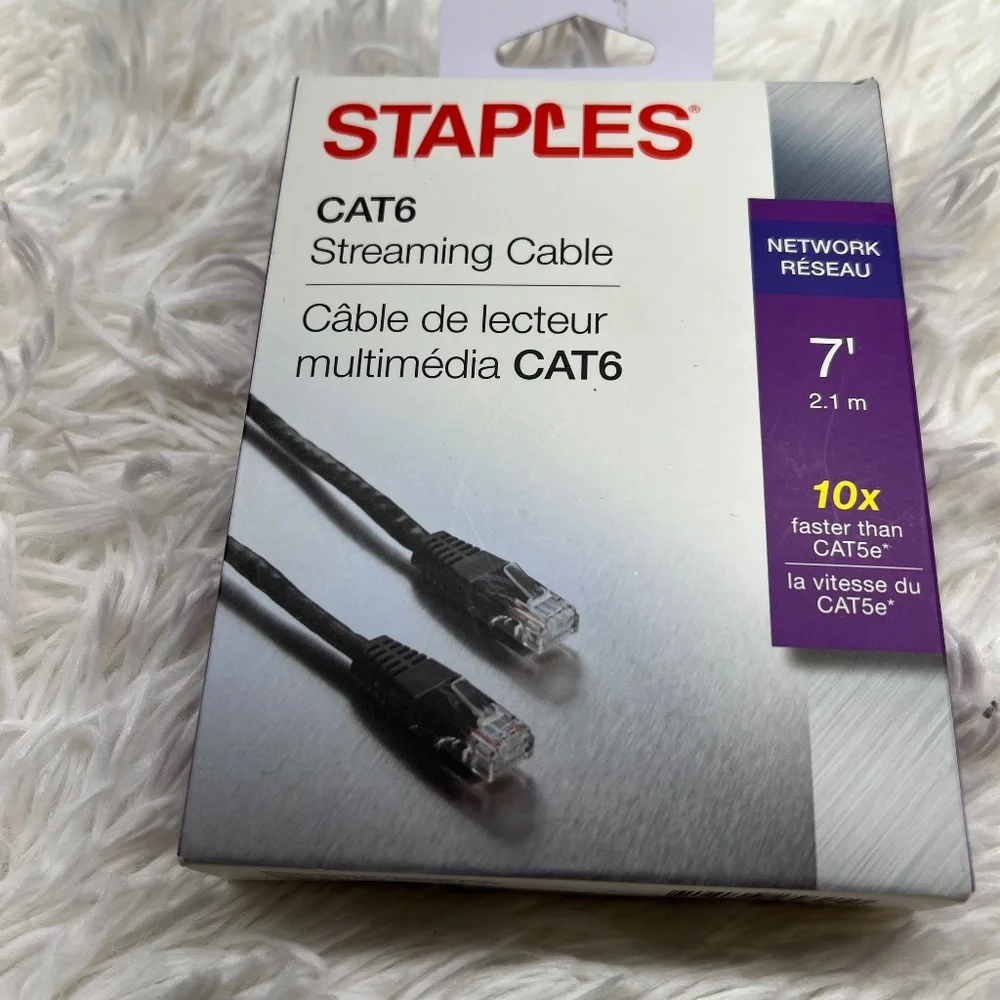 CAT6 7 ft streaming cable